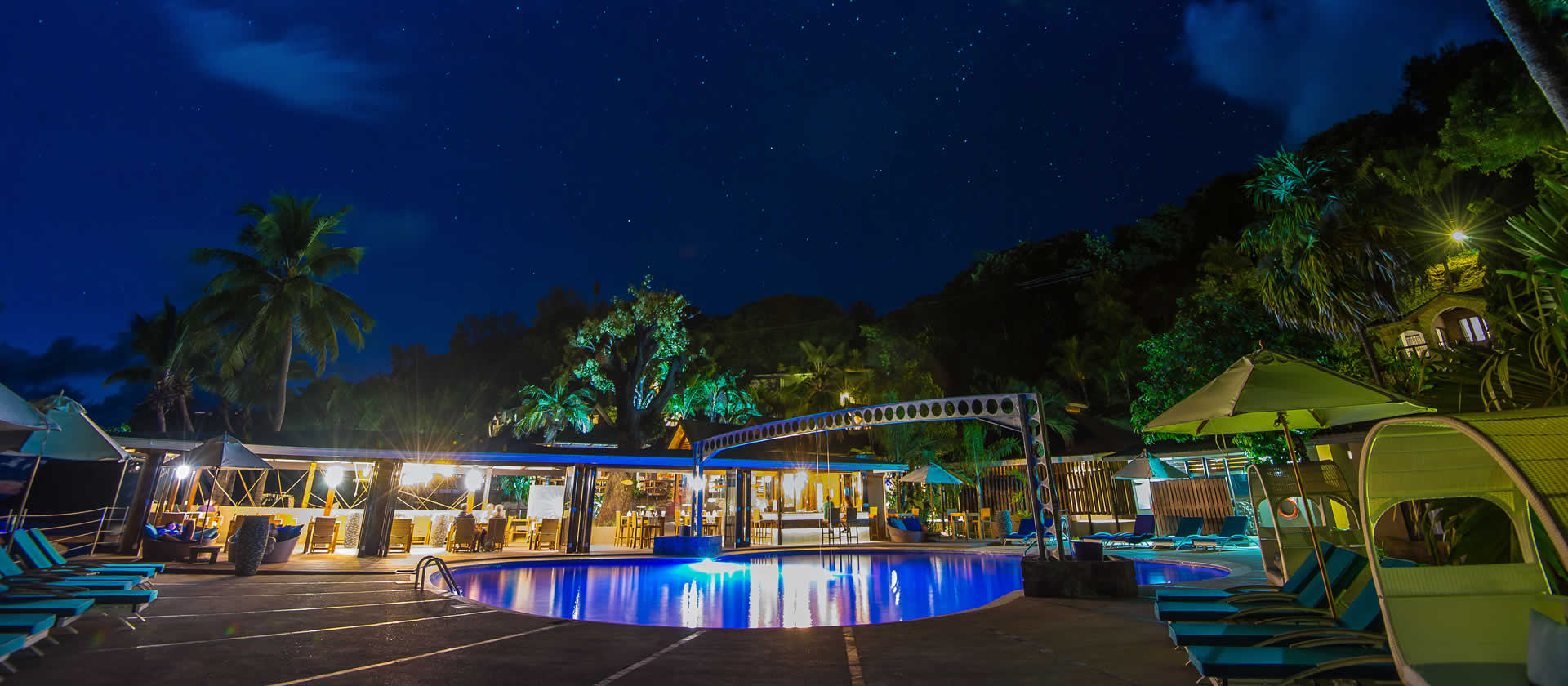 BlackParrot-pool-by-night